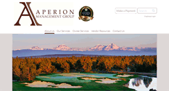 Desktop Screenshot of aperionmgmt.com